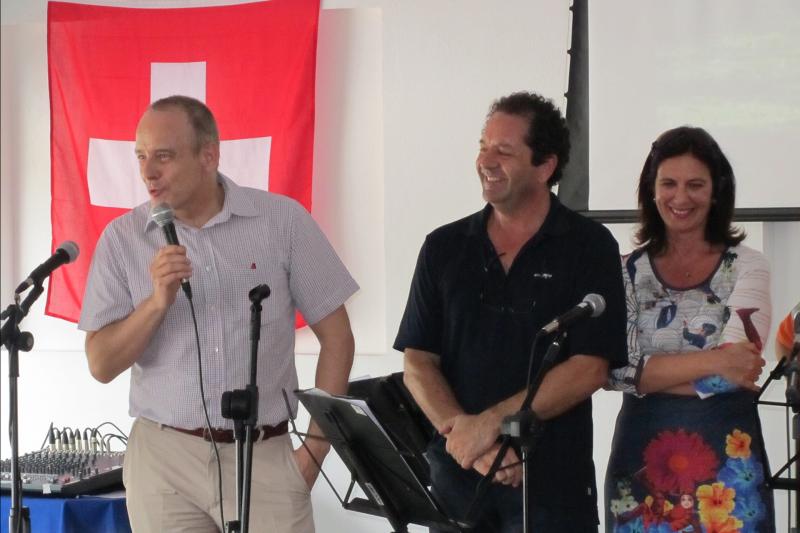 François Duvanel, Alberto e Adriana Eisenhardt